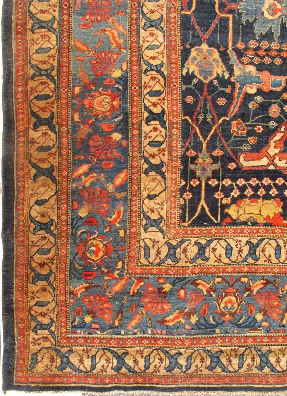 Antique Bidjar Rug - F-0402 | Bidjar - 13'2" x 25'0" | Wool  - All Over - Pile, Origin Iran, Circa: 1880
